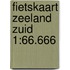Fietskaart Zeeland zuid 1:66.666