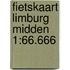 Fietskaart Limburg midden 1:66.666