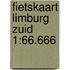 Fietskaart Limburg zuid 1:66.666