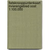 Fietsknooppuntenkaart Rivierengebied oost 1:100.000 door Anwb