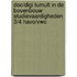 DOC/DIGI Tumult in de bovenbouw Studievaardigheden 3/4 havo/vwo