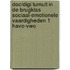 DOC/DIGI Tumult in de brugklas Sociaal-emotionele vaardigheden 1 havo-vwo