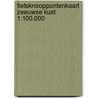 Fietsknooppuntenkaart Zeeuwse kust 1:100.000 door Anwb