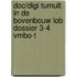 DOC/DIGI Tumult in de bovenbouw LOB dossier 3-4 vmbo-t