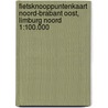 Fietsknooppuntenkaart Noord-Brabant oost, Limburg noord 1:100.000 door Anwb