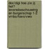 DOC/DIGI Hoe zie jij het? Levensbeschouwing en burgerschap 1-2 vmbo/havo/vwo