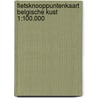 Fietsknooppuntenkaart Belgische kust 1:100.000 door Anwb
