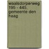 Waalsdorperweg 195 - 445, Gemeente Den Haag