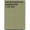 Wandelregiokaart Waddenkust 1:33.333 by Anwb