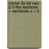 Nectar 5e ed vwo 2-3 FLEX leerboek + werkboek A + B