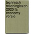 Technisch tekeninglezen 2020 FA economy versie