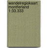 Wandelregiokaart Montferland 1:33.333 door Anwb