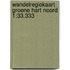 Wandelregiokaart Groene Hart noord 1:33.333