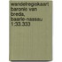 Wandelregiokaart Baronie van Breda, Baarle-Nassau 1:33.333