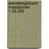 Wandelregiokaart Maasduinen 1:33.333 door Anwb