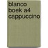 Blanco boek A4 Cappuccino