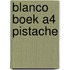 Blanco boek A4 Pistache