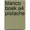 Blanco boek A4 Pistache door Onbekend