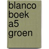 Blanco boek A5 Groen door Onbekend