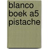 Blanco boek A5 Pistache door Onbekend