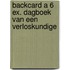 Backcard a 6 ex. Dagboek van een verloskundige