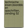 Technische eisen,boorddo en opschriften, zending 52 door Inni publishers