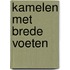 Kamelen met brede voeten