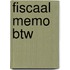 Fiscaal memo BTW