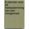 8 plannen voor de herbestemming van een rioolgemaal door L. Melis