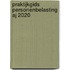 Praktijkgids personenbelasting AJ 2020