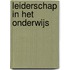 Leiderschap in het onderwijs