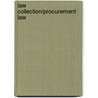 Law collection/Procurement Law door Onbekend