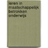 Leren in maatschappelijk betrokken onderwijs