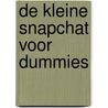 De kleine Snapchat voor Dummies door Bert Verdonck
