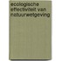 Ecologische effectiviteit van natuurwetgeving
