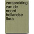 Verspreiding van de Noord Hollandse flora