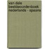 Van Dale Beeldwoordenboek Nederlands - Spaans