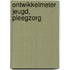 Ontwikkelmeter Jeugd, Pleegzorg
