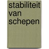 Stabiliteit van schepen door Kees Metzlar