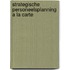 Strategische personeelsplanning a la carte