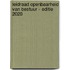 Leidraad openbaarheid van bestuur - editie 2020