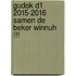 Gudok D1 2015-2016 Samen de beker winnuh !!!