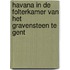 Havana in de folterkamer van het Gravensteen te Gent
