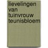 Lievelingen van Tuinvrouw Teunisbloem