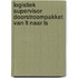 Logistiek supervisor doorstroompakket van LT naar LS