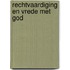 Rechtvaardiging en vrede met God