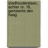 Stadhouderslaan, achter nr. 16, gemeente Den Haag by A.O.J. Meering
