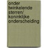 Onder twinkelende sterren/ Koninklijke onderscheiding