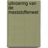 Uitvoering van de meststoffenwet door G. Doornewaard