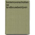 Bodemoverschotten op landbouwbedrijven
